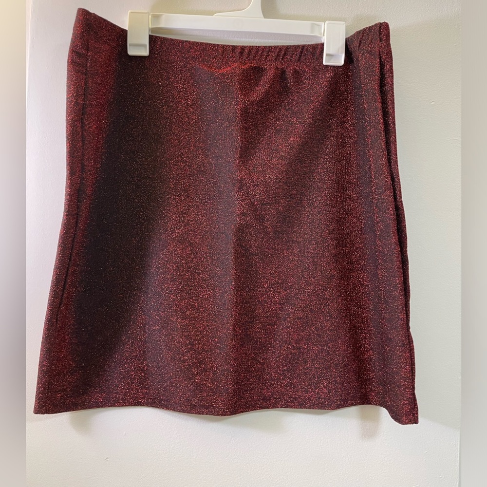 SHEIN glitter skirt